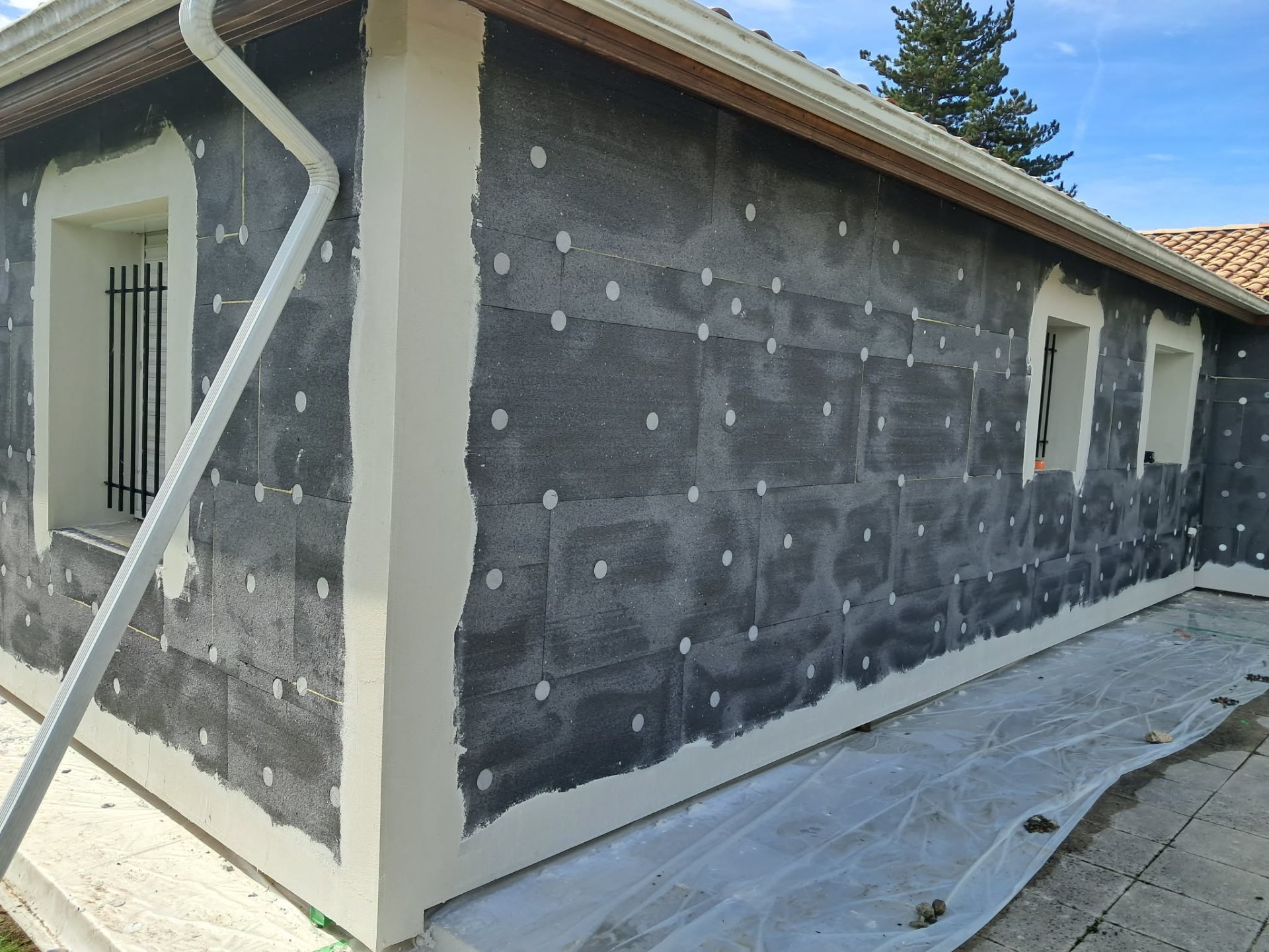 Chantier ITE Marila 26