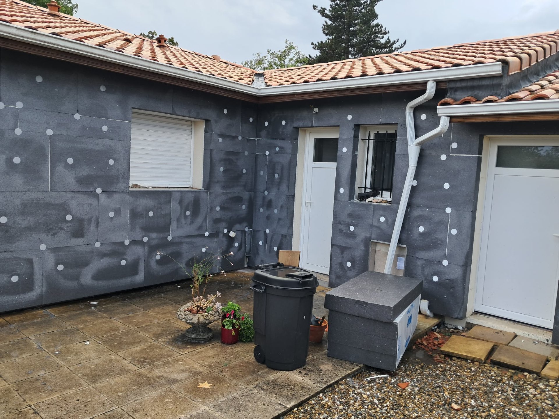Chantier ITE Marila 20
