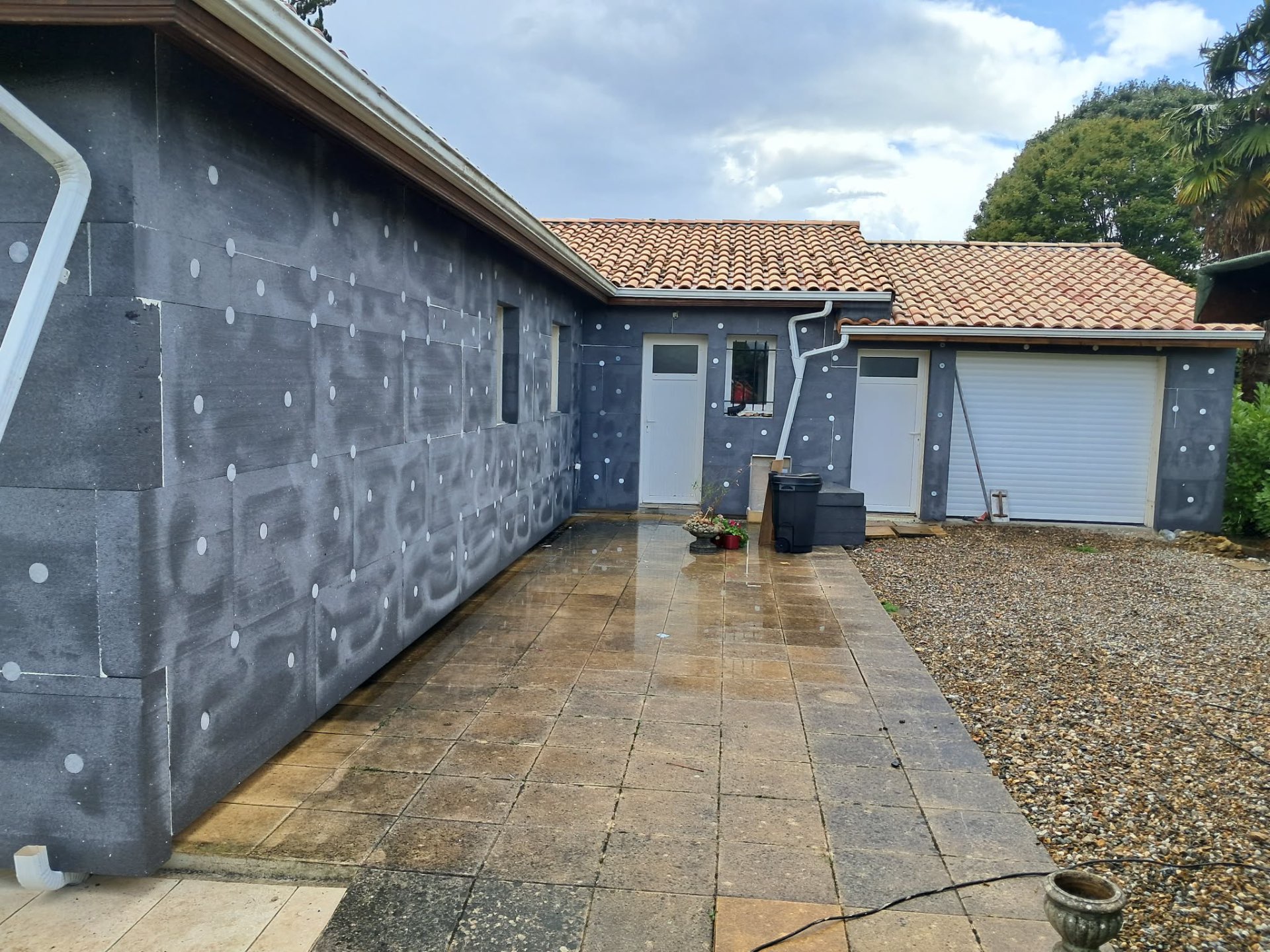 Chantier ITE Marila 3