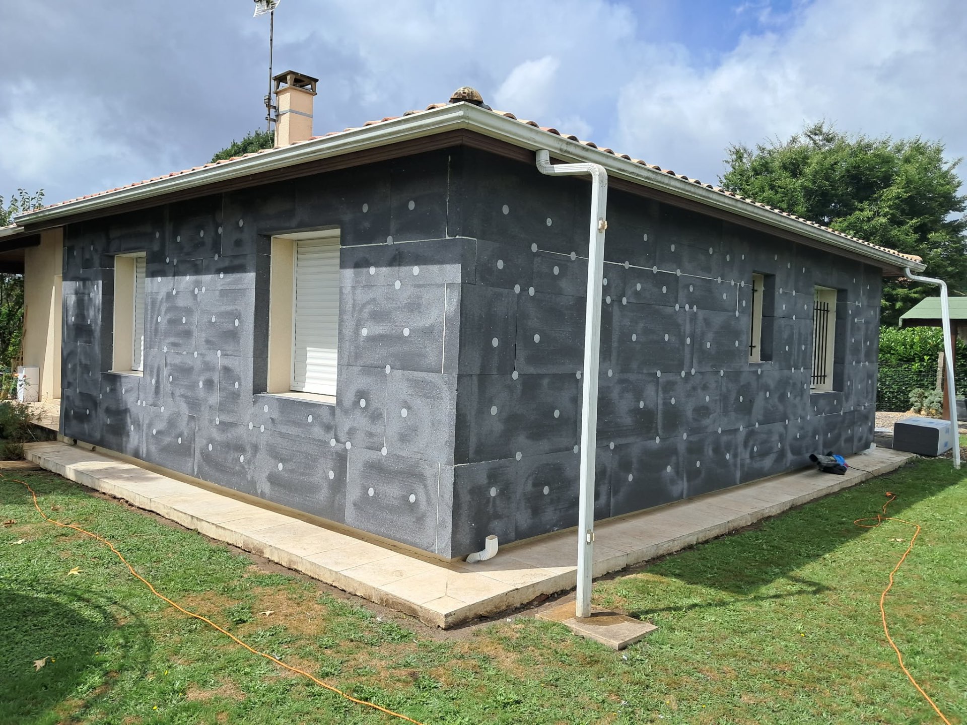 Chantier ITE Marila 12
