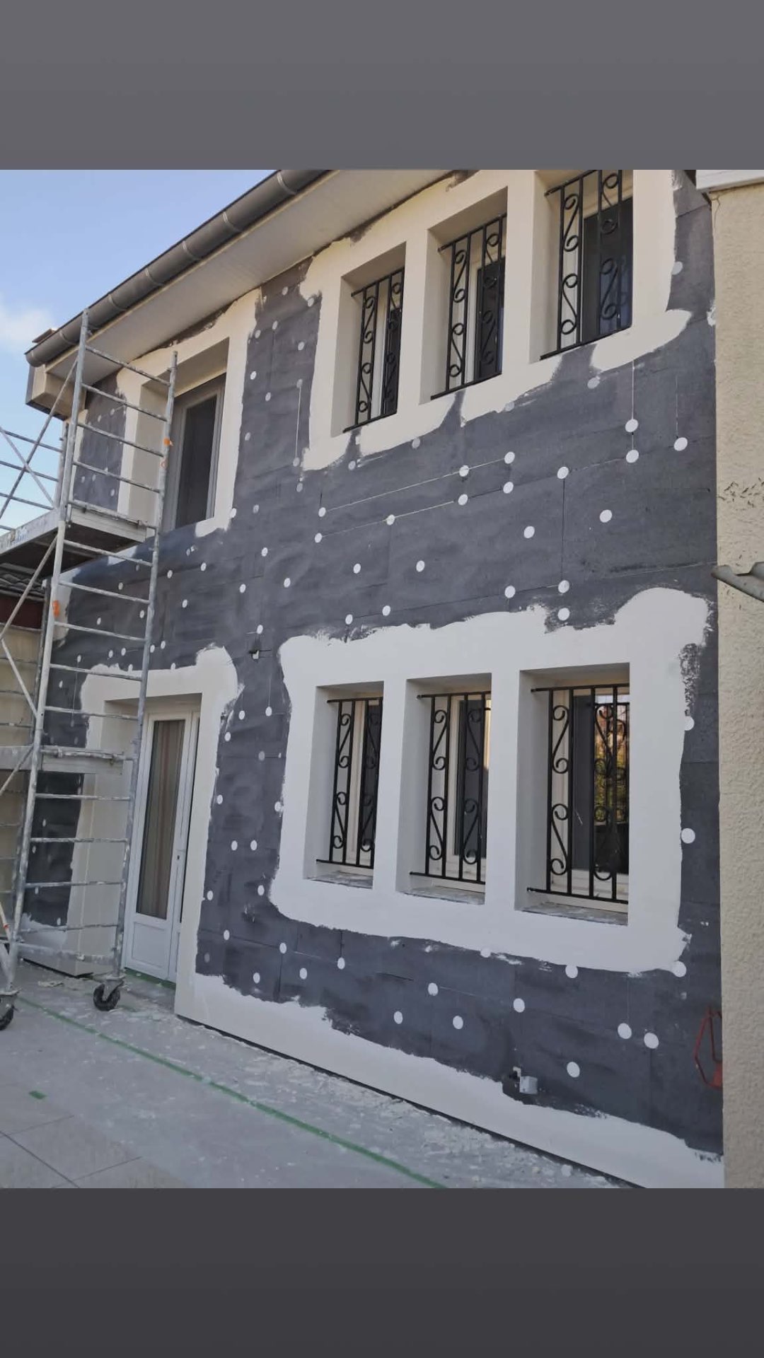 Chantier ITE Marila 7