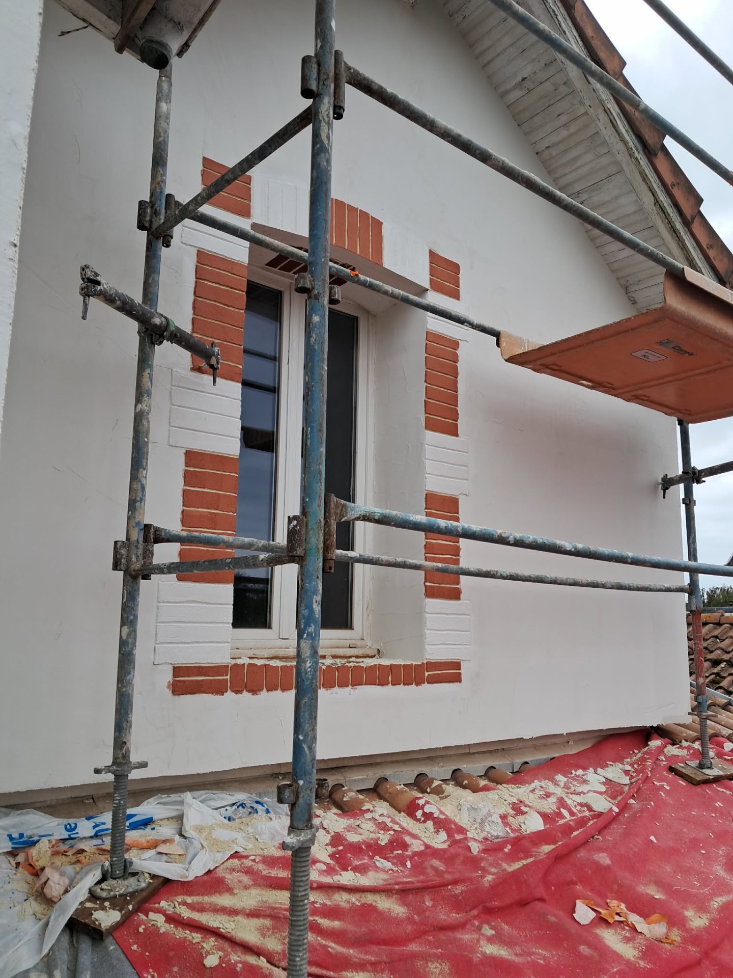 Chantier ITE Marila 6