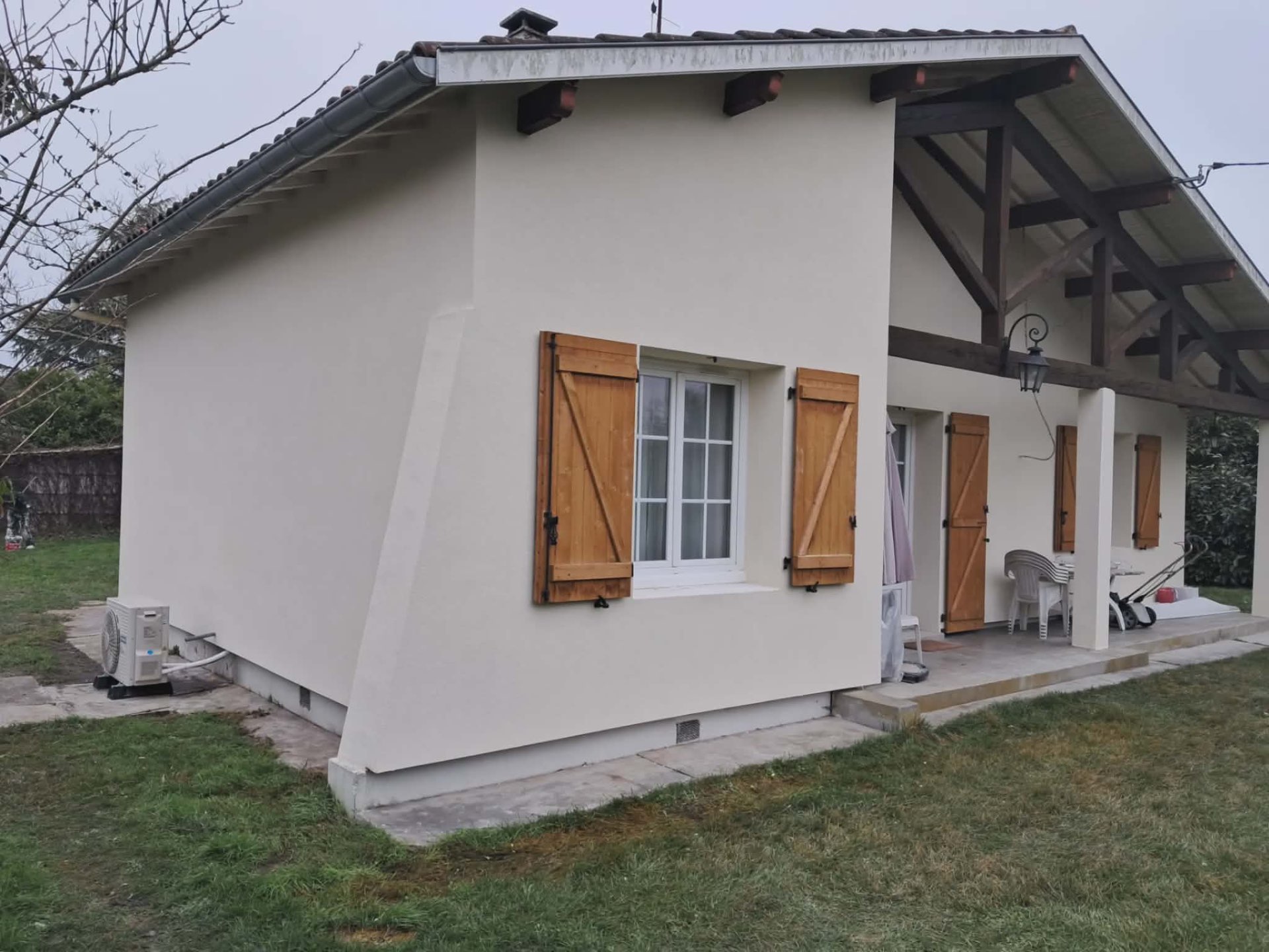 Chantier ITE Marila 4