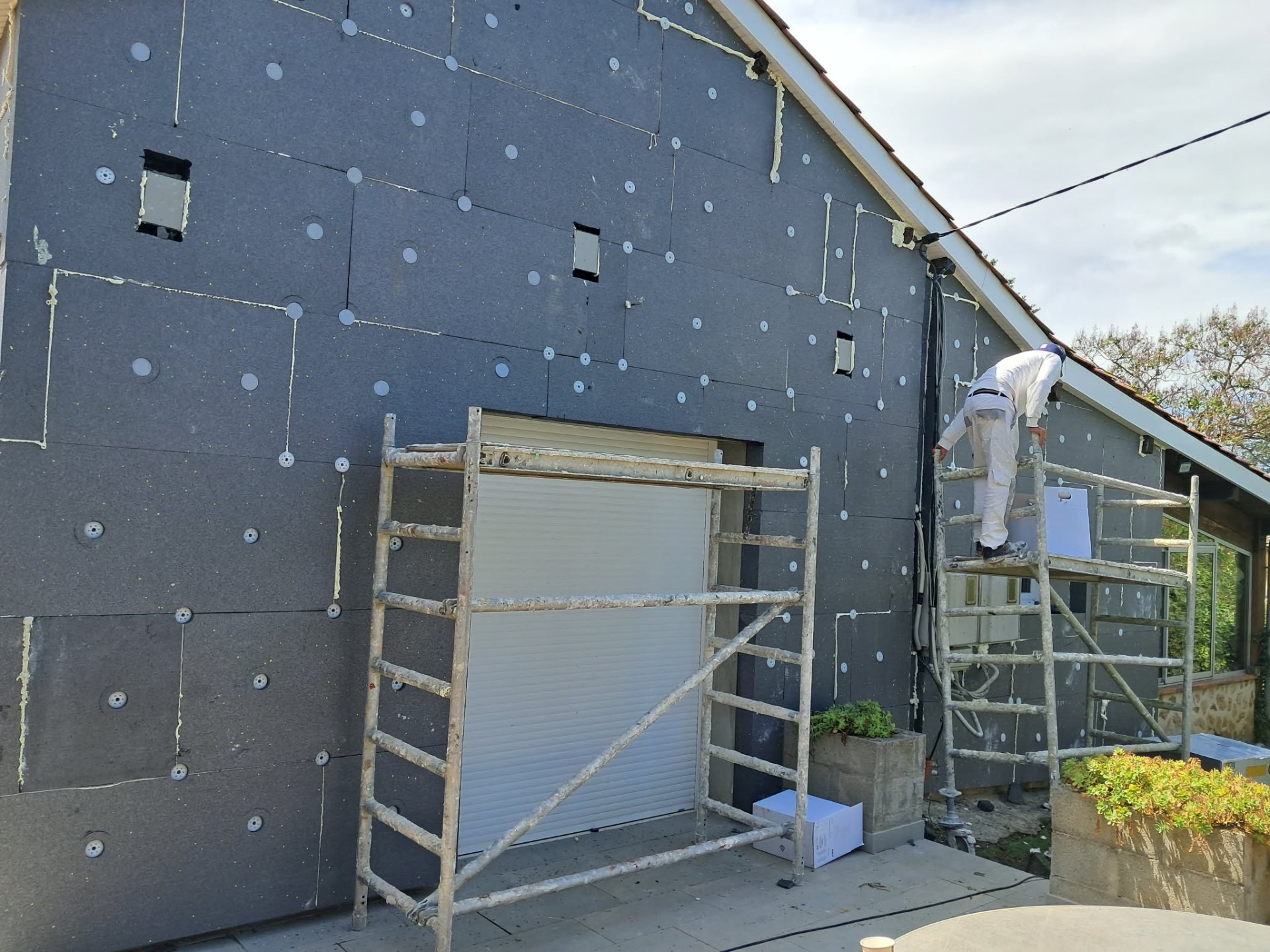 Chantier ITE Marila 25